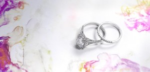 L'amour Diamond Engagement Ring